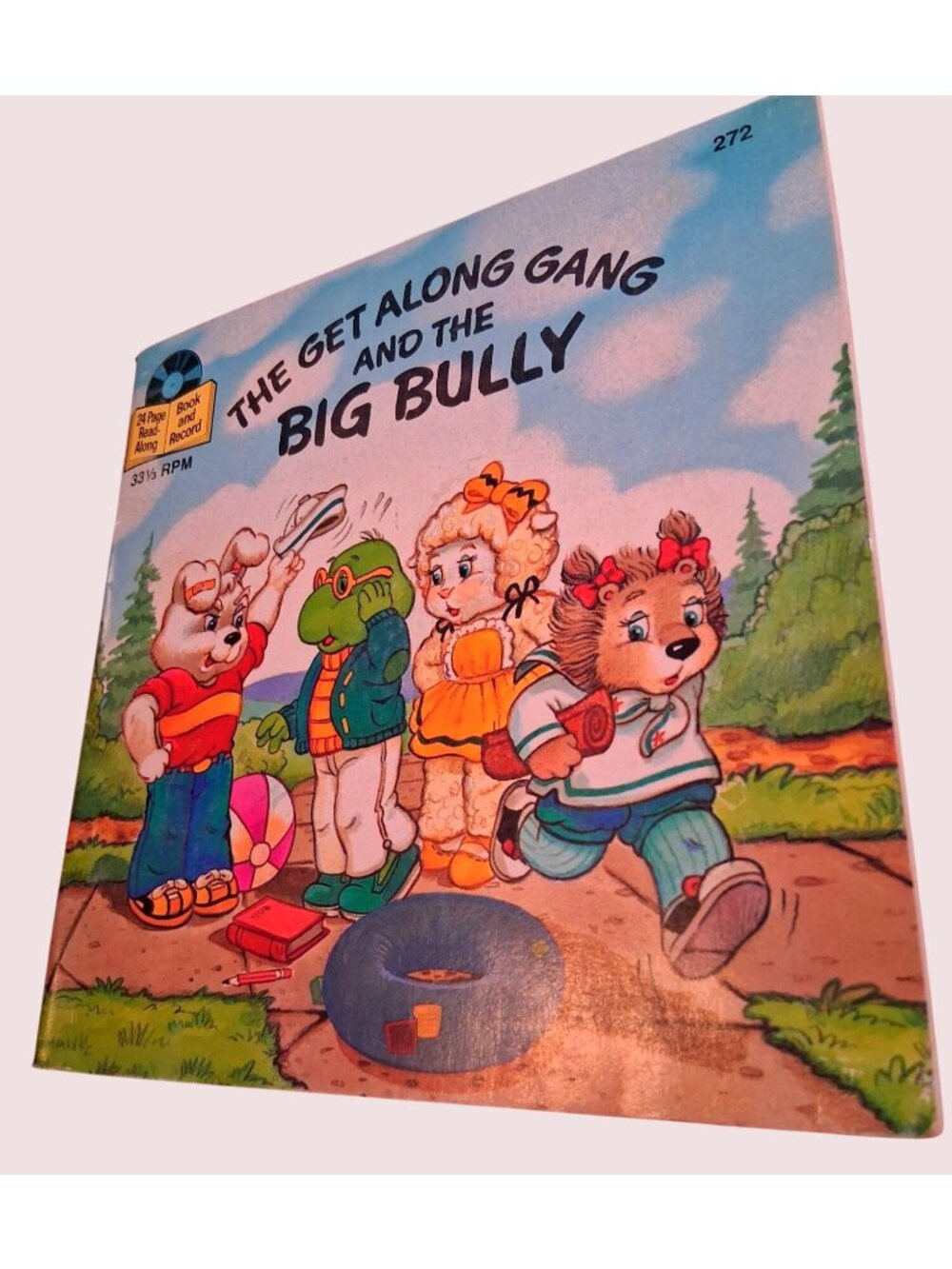 The Get Along Gang And The Big Bully 24-Page Read-Along Book & 33 1/3 RPM Record